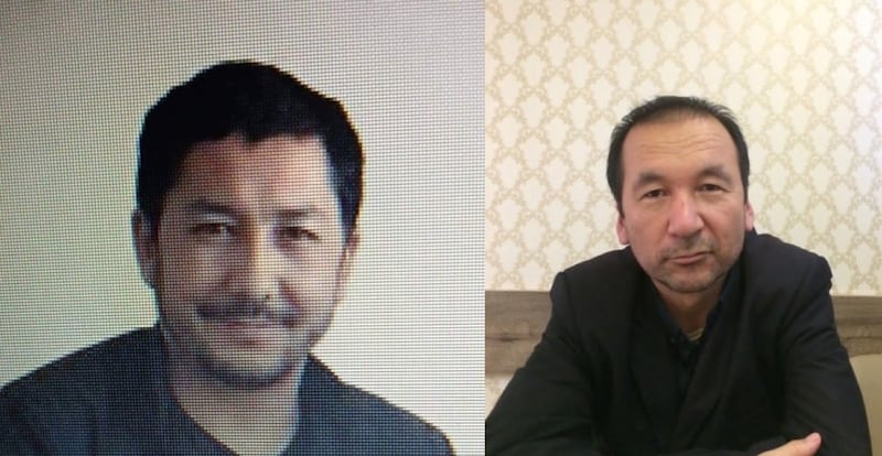 Nurmemet Rozi (L)m Abla Buhelchem's ex-husband, and Hemdulla Weli, who have been detained without charge in Saudi Arabia since November 2020. Credit: Safeguard Defenders