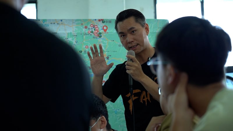 福摩萨学院执行长谢易宏透过教会串起民间防卫网络，强化社区韧性。（唐正摄影）