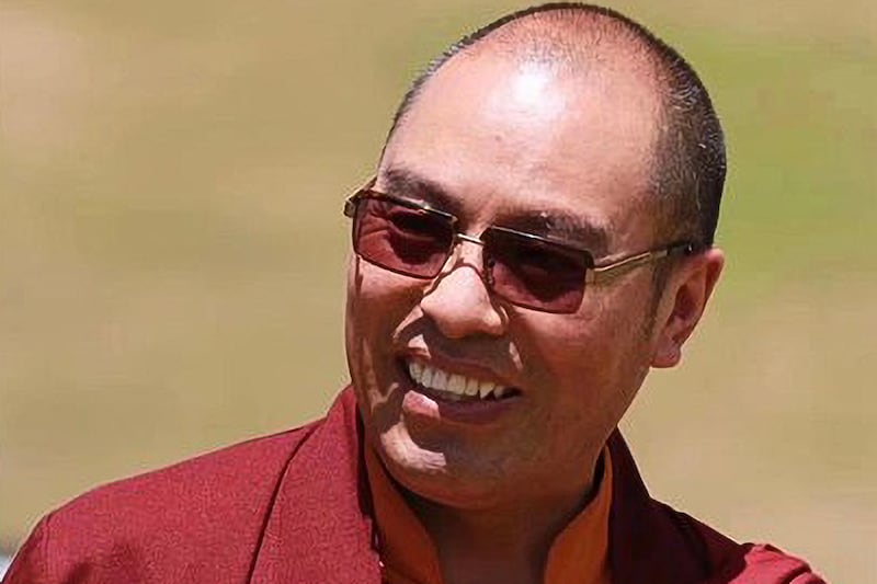 Tulku Hungkar Dorje is seen here in an undated photo.