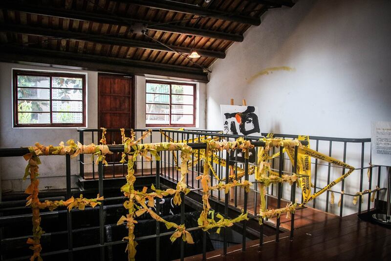 穿石 Surmount / 香港骚动年代—抗志,20日起在台北剥皮寮历史街区展出。(香港边城青年脸书)