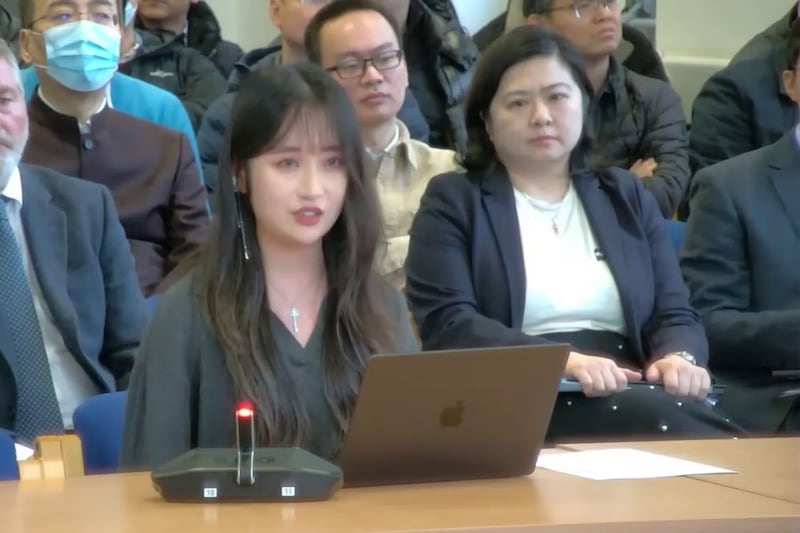 兩名發言支持規劃的中國女子,在作供時均忽然「戰狼上身」,批評反對意見及針對中國人權問題等指控「毫無事實根據」。