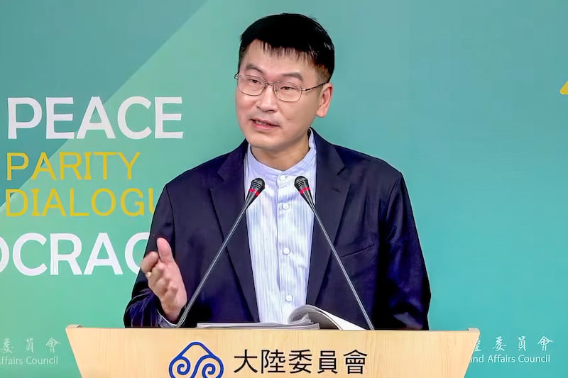 陸委會副主委梁文傑表示，大陸民族主義是一門網紅用來賺流量的好生意。（陸委會提供）