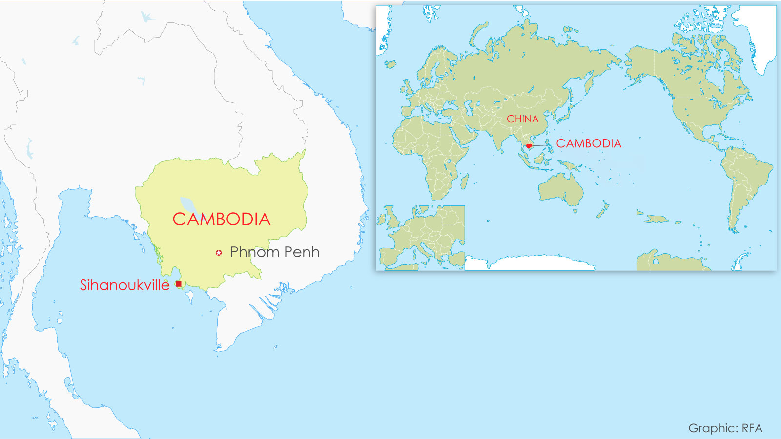 cambodia map